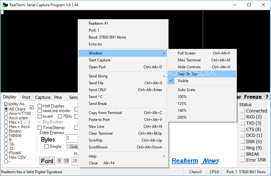 realterm 2.0.0.70 free download